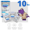 Durex Invisible Extra Thin Extra Sensitive 10ks