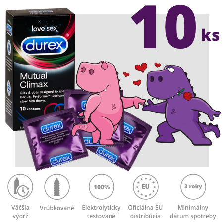 Durex Mutual Pleasure 10ks