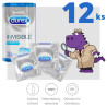 Durex Invisible Extra Thin Extra Sensitive 12ks
